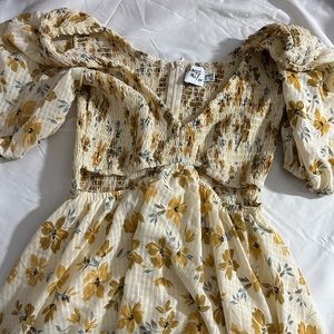 Princess Polly yellow dress